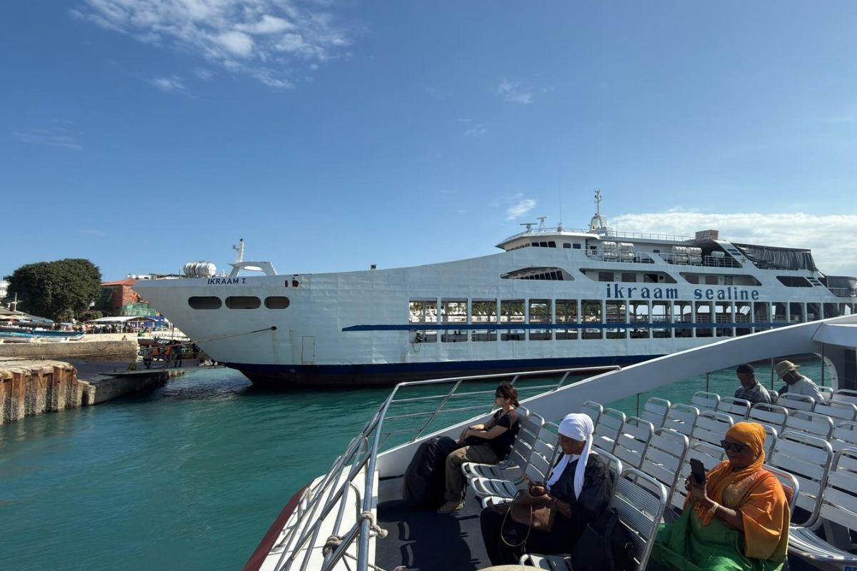 Ikraam Sealine passenger ferry in Zanzibar